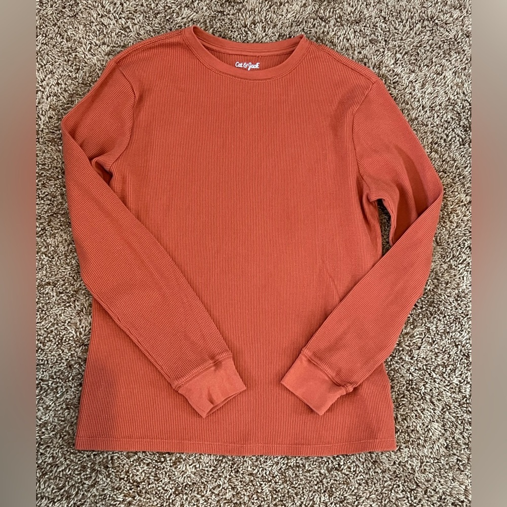 Cat & Jack NWOT Orange Thermal